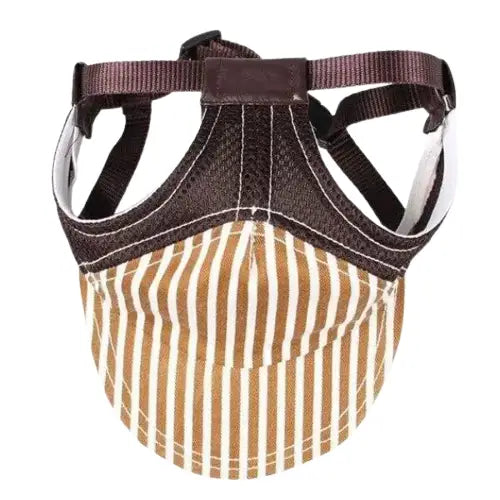 Casquette pour Chien Motard Rétro Transparent Background