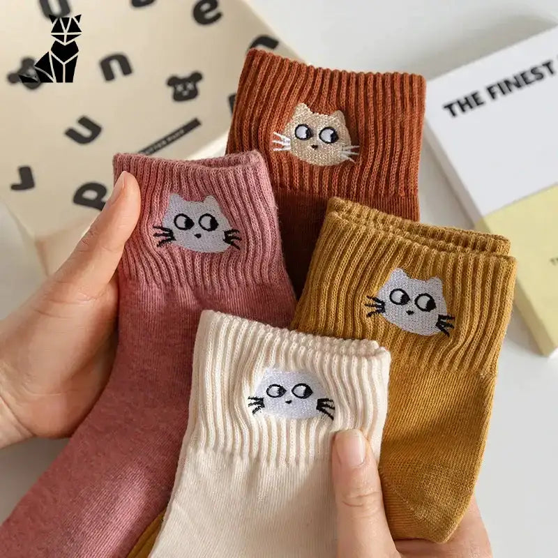 Chaussettes Chats Adorables Pour Un Confort Tout En Douceur