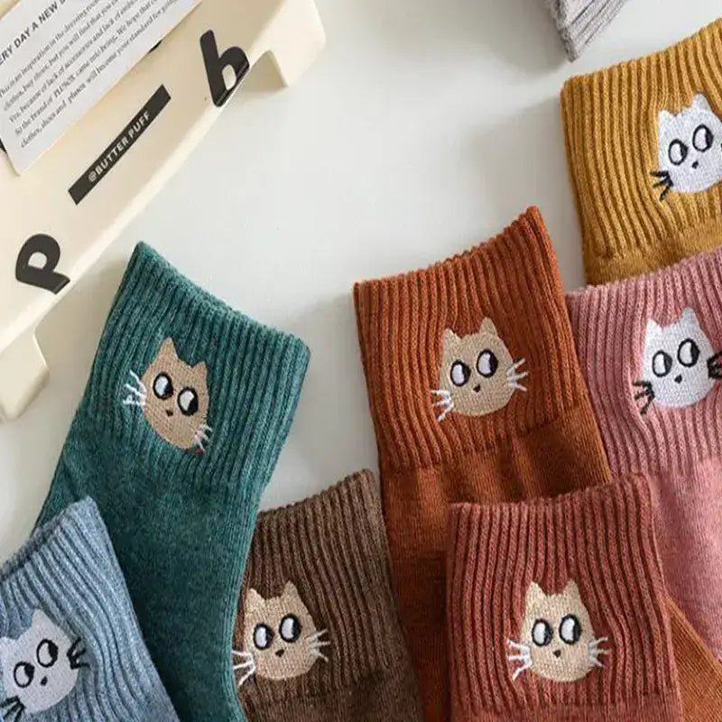 Chaussettes Chats Adorables Pour Un Confort Tout En Douceur