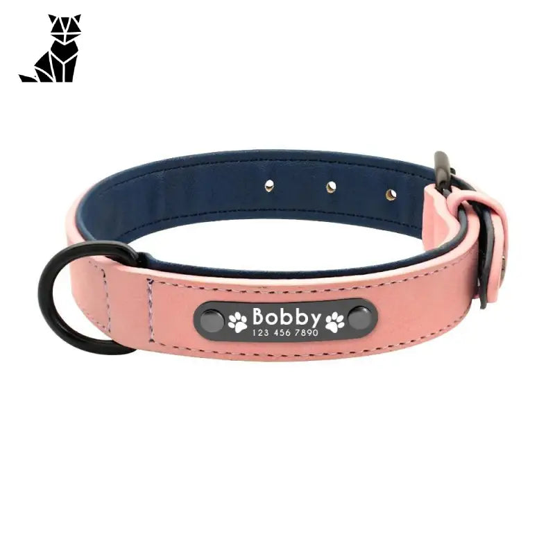 Collier Pour Chien En Cuir Personnalisable