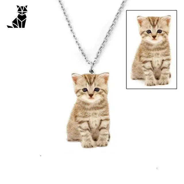 Collier Personnalisable Pour Chien / Chat En Argent