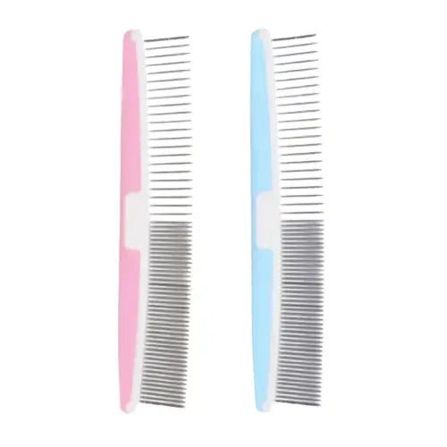 Lot de 2 Peignes toilettage pour chien Transparent Background