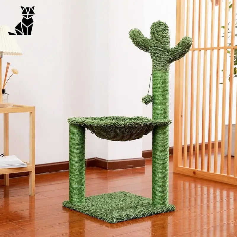 Hamac avec corde en sisal pour chats : Original arbre à chat