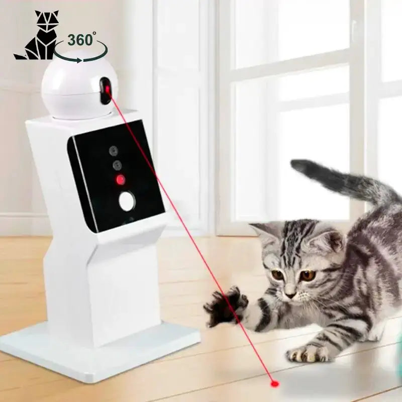 Jouet Laser à Led Automatique: L’amusement Parfait Pour Votre Chat!