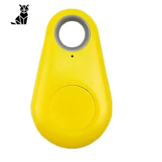 Porte-clés jaune Bluetooth Pet Locator - Real-Time Tracking with temps réel technology