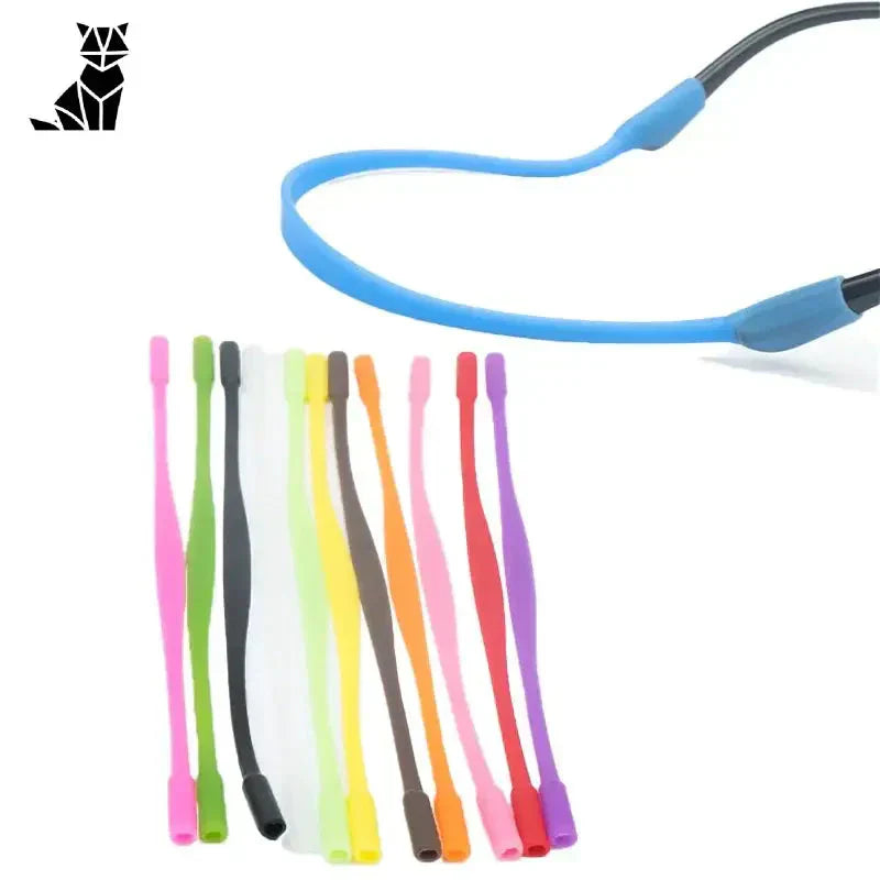 Gros plan sur des lunettes de soleil avec sangle, SFP Accessories for Animals - corde antidérapante gratuite