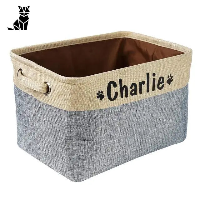 Panier De Rangement Personnalisable Pour Chien / Chat