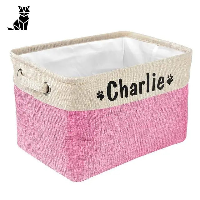 Panier De Rangement Personnalisable Pour Chien / Chat