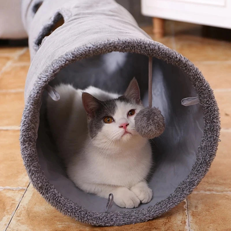 Tunnel long pour chat